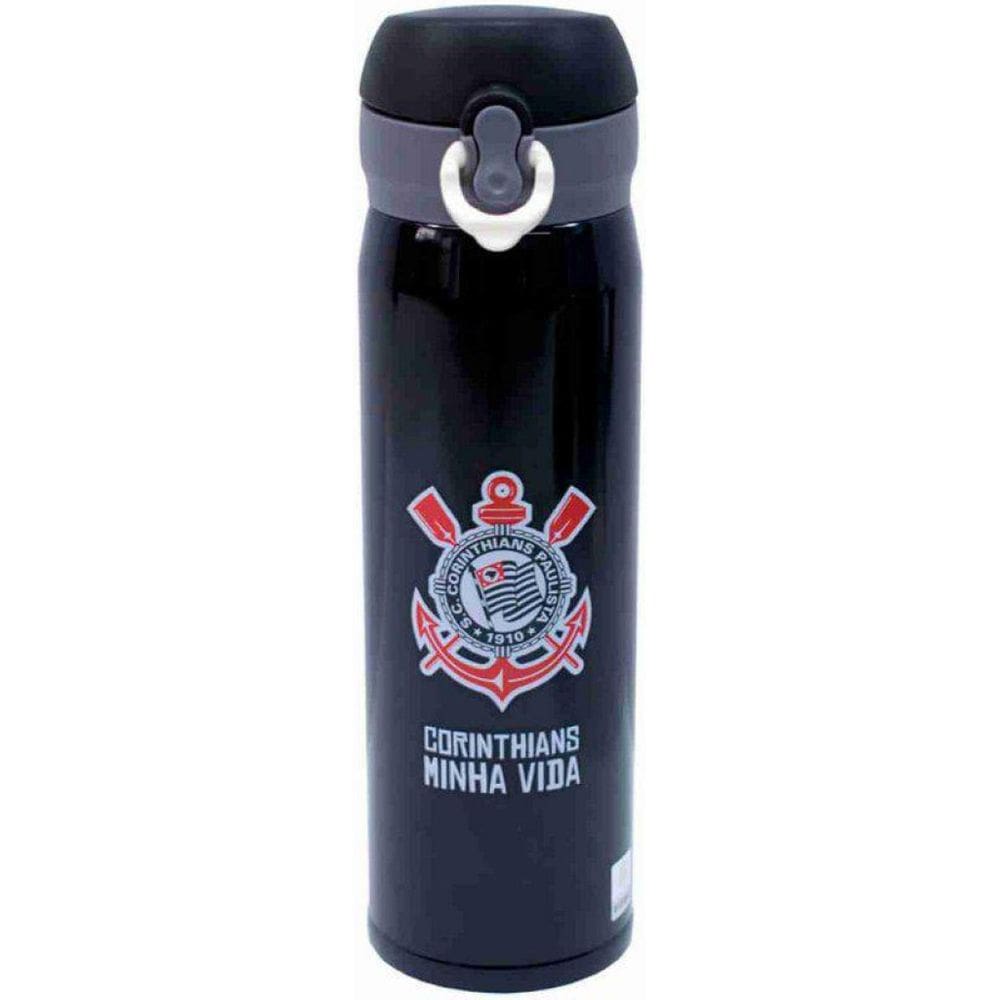 Garrafa Térmica 420Ml - Corinthians