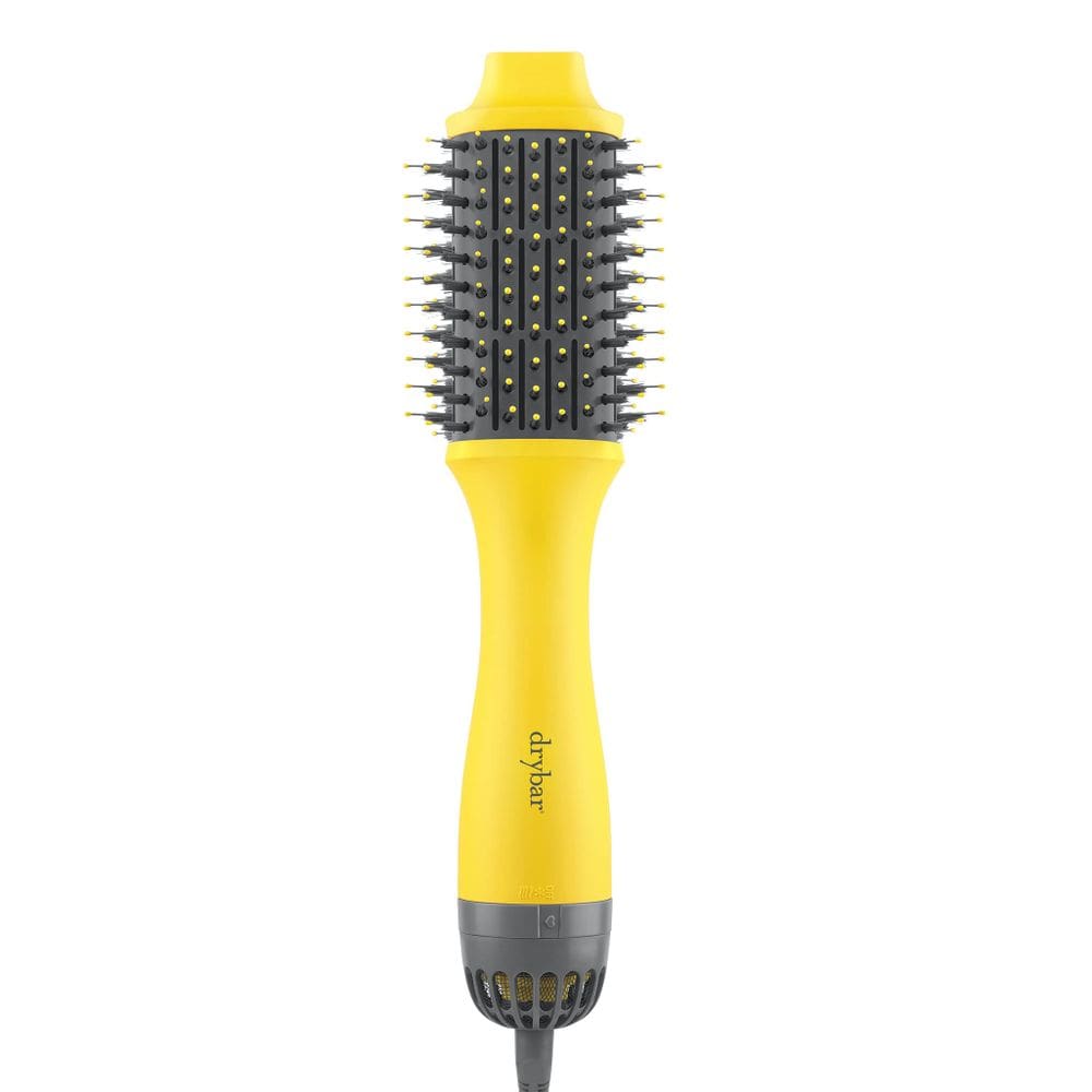 Escova Secadora Blow Dryer Brush Drybar The Double Shot Oval para Cabelos Longos - Amarela