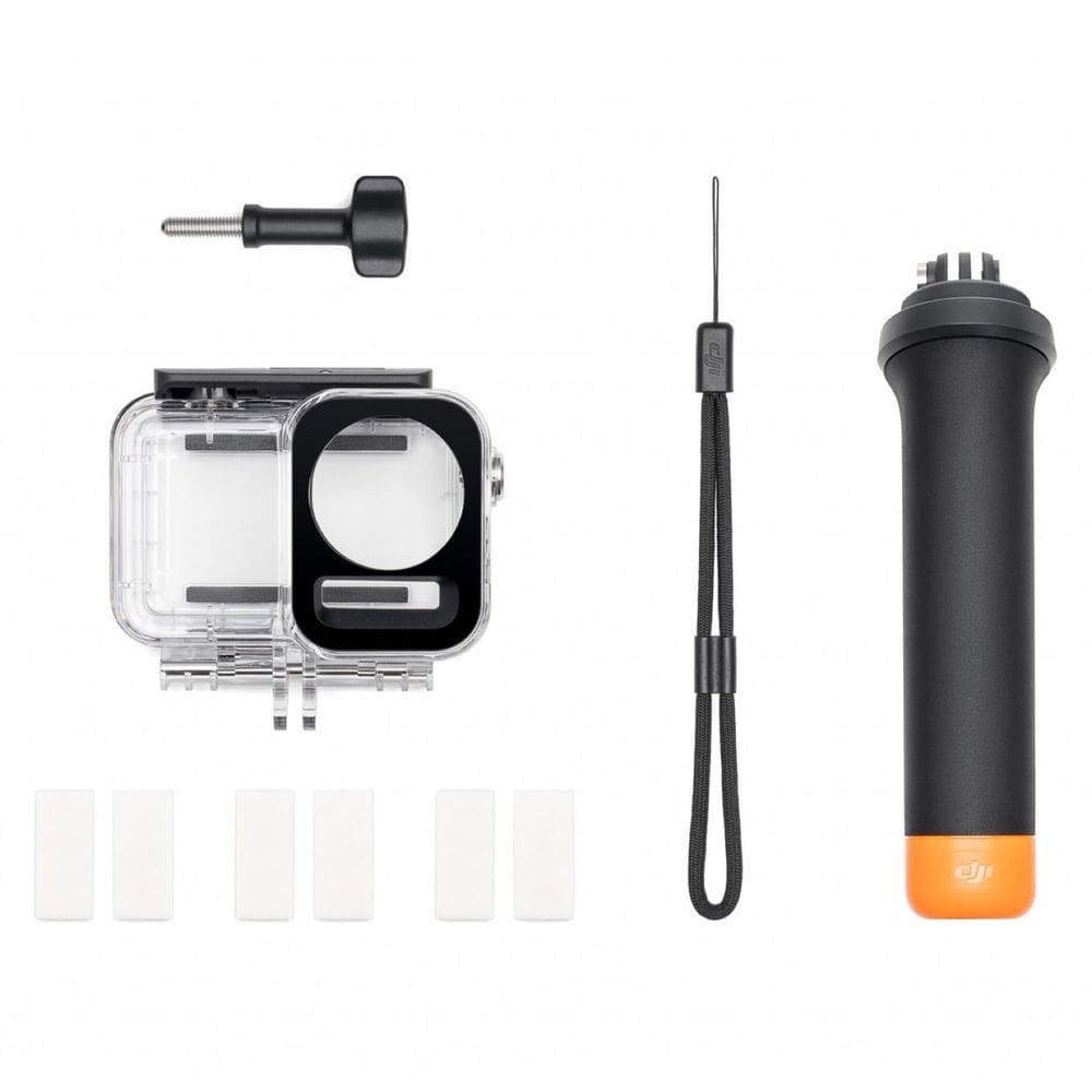 Kit de acessórios de mergulho DJI Osmo Action 3, Osmo Action 4