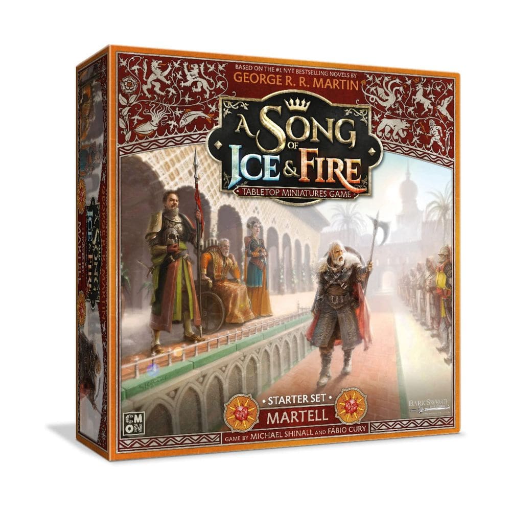 Jogo de estratégia CMON A Song of Ice & Fire House Martell Starter Set