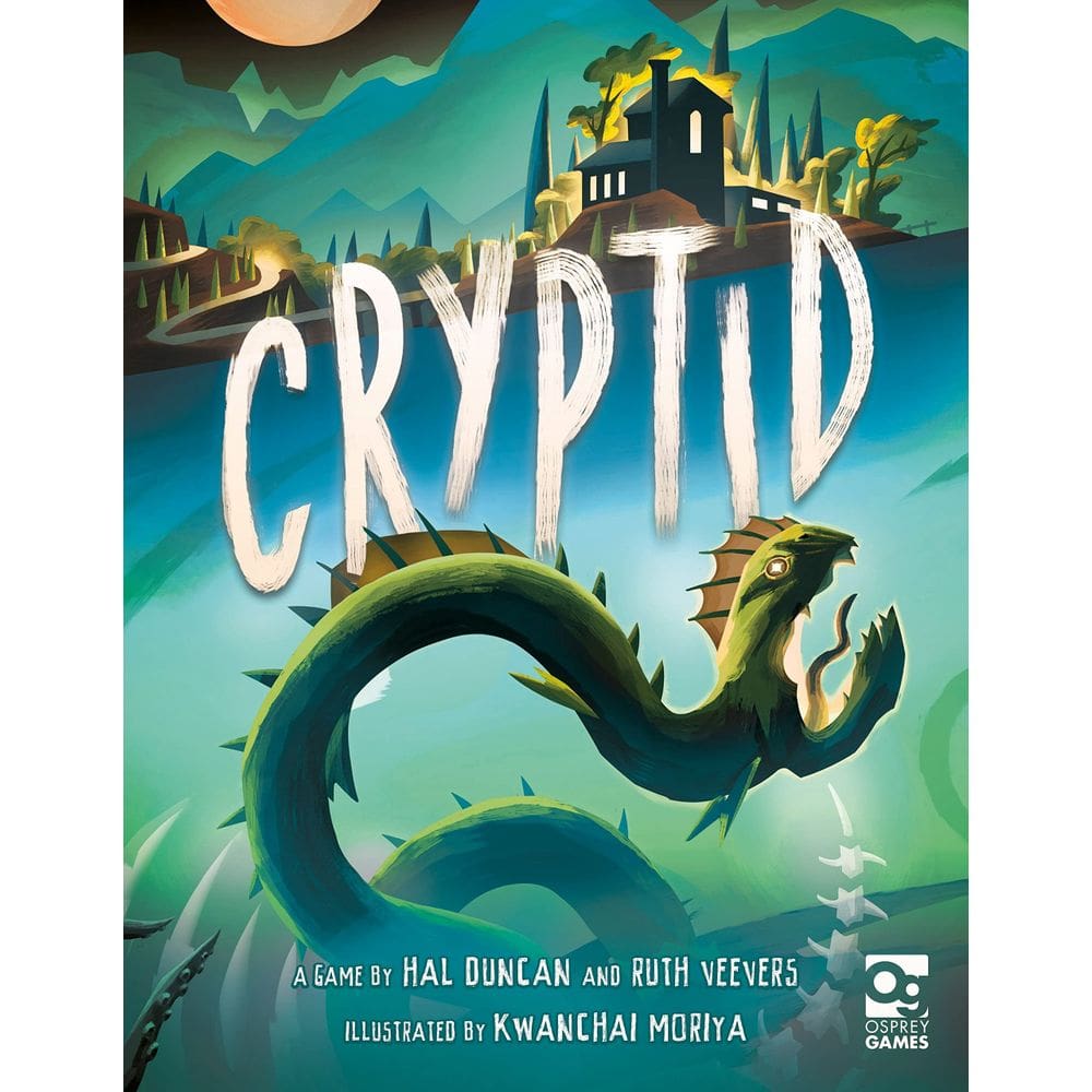 Jogo de tabuleiro Osprey Cryptid para crianças com mais de 10 anos