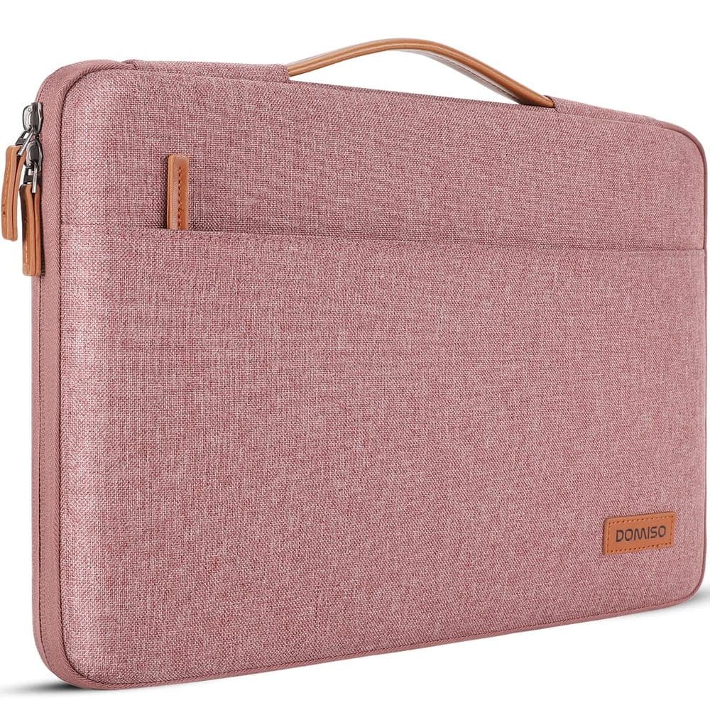 Capa para laptop DOMISO 17,3”, resistente à água, rosa