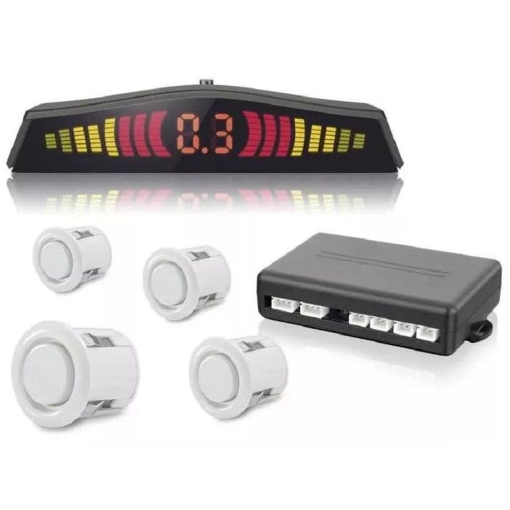 Câmera Ré Dvd Pioneer Booster M1 Aikon+Sensor Re Branco