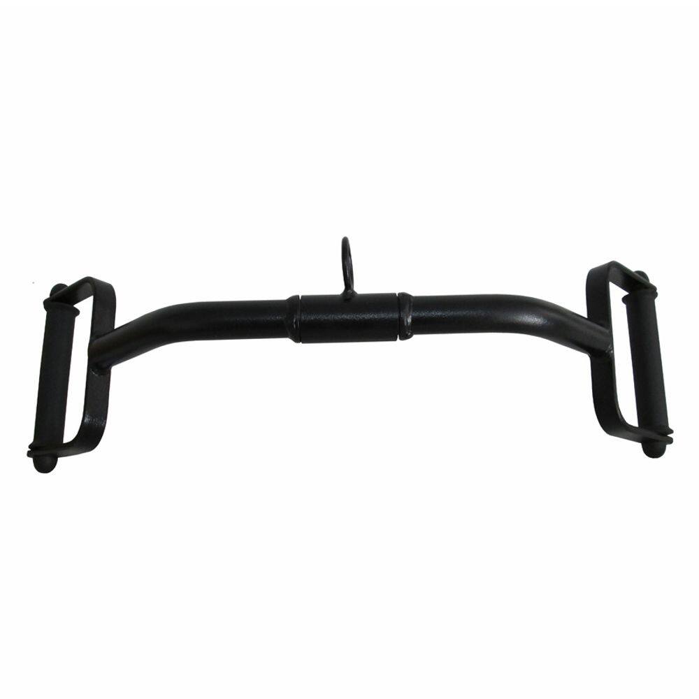 Puxador remada frente neutro pulley curvo barra romana 70 Cm