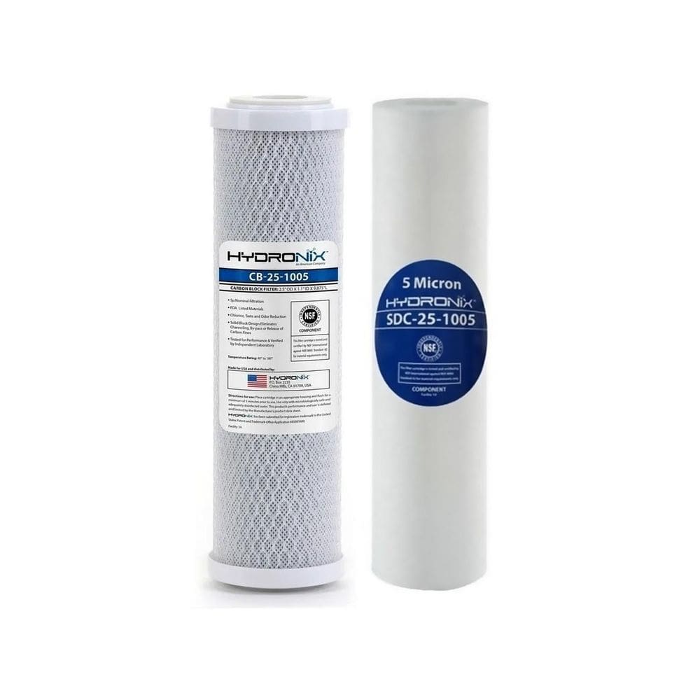 Refil Polipropileno + Carvão Block Hydronix Deionizador
