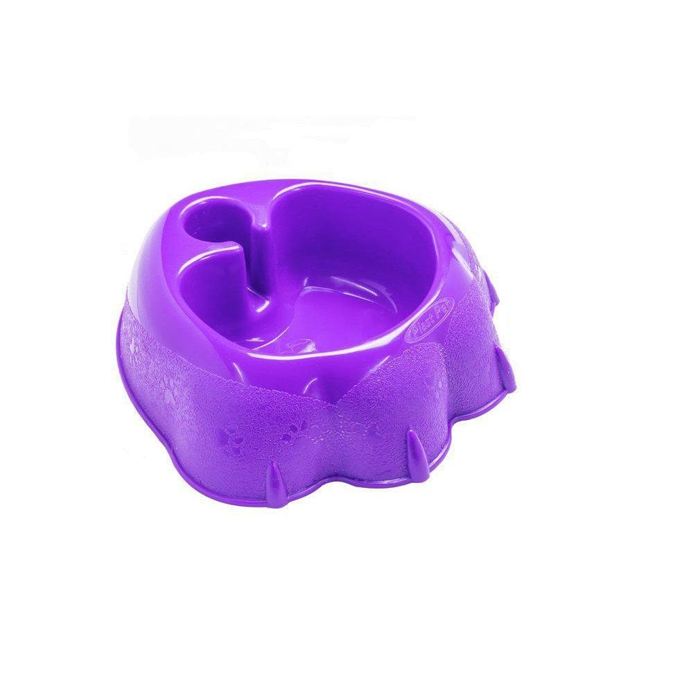 Bebedouro Para Cães Com Suporte Garrafa Pet Pequeno Roxo