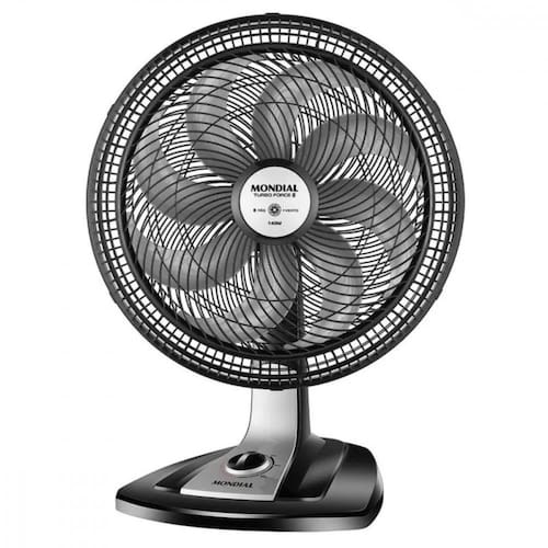 imagem-Ventilador de Mesa 40cm Mondial Turbo com 8 Pás 3 Velocidades - 110V