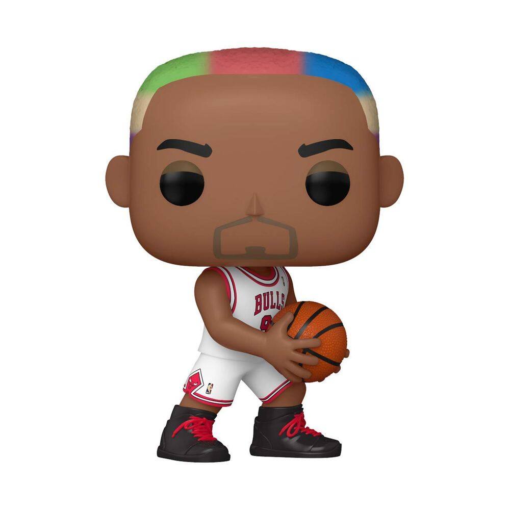 Funko Pop! Dennis Rodman, lendas da NBA (casa dos Bulls)