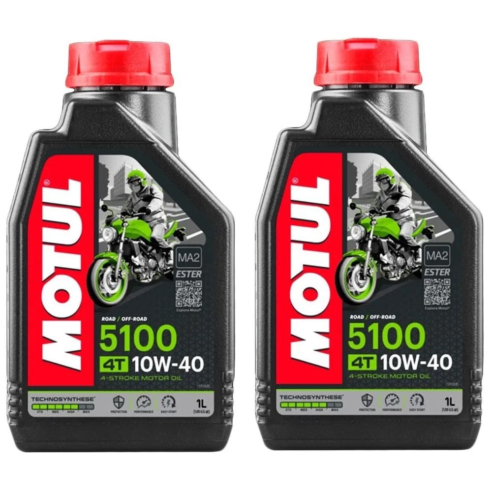 Kit Troca Óleo 2 Motul 5100 10w40 4l Z800 Kawazaki Versys 650