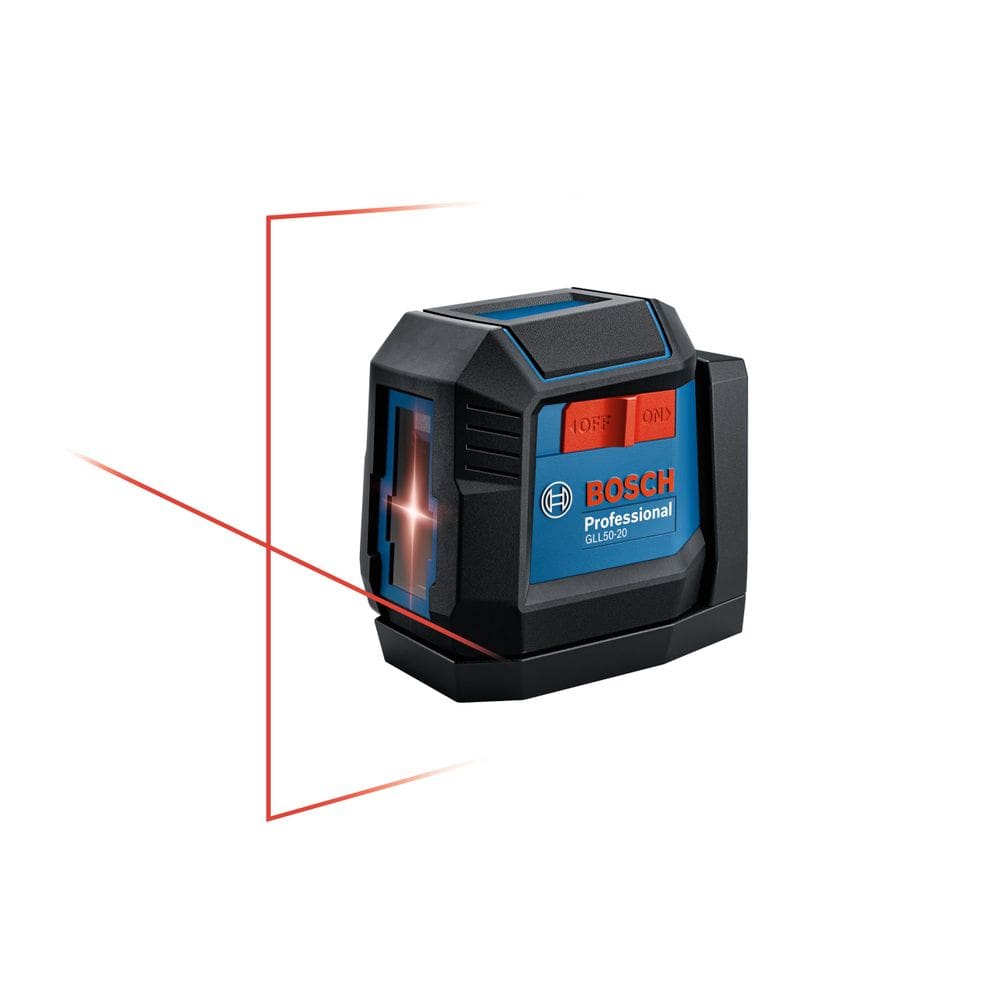 Laser de linha cruzada BOSCH GLL50-20 15m com suporte magnético