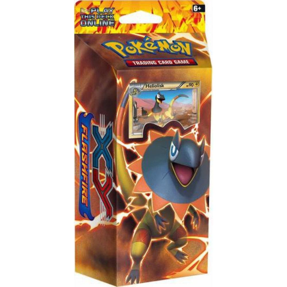 Deck de jogo de cartas colecionáveis Pokémon XY Flashfire Brilliant Thunder