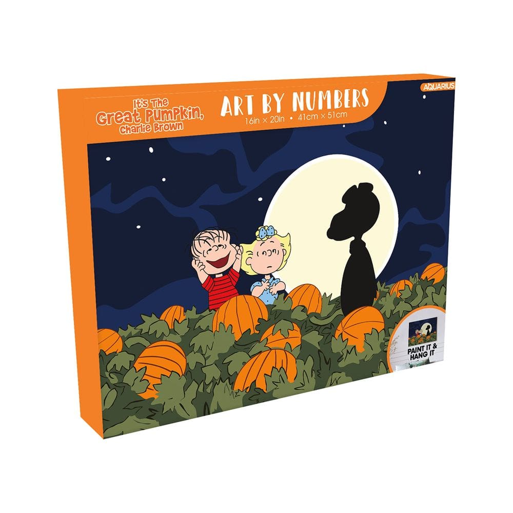 Kit de pintura Art by Numbers AQUARIUS Peanuts Great Pumpkin
