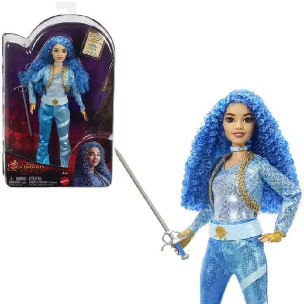 Disney Descendentes-boneca Princesa Chloe Charming MATTEL
