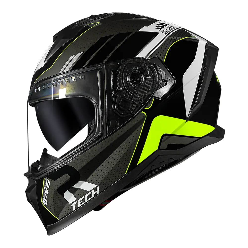 Capacete Race Tech Volt Track Preto Titanium