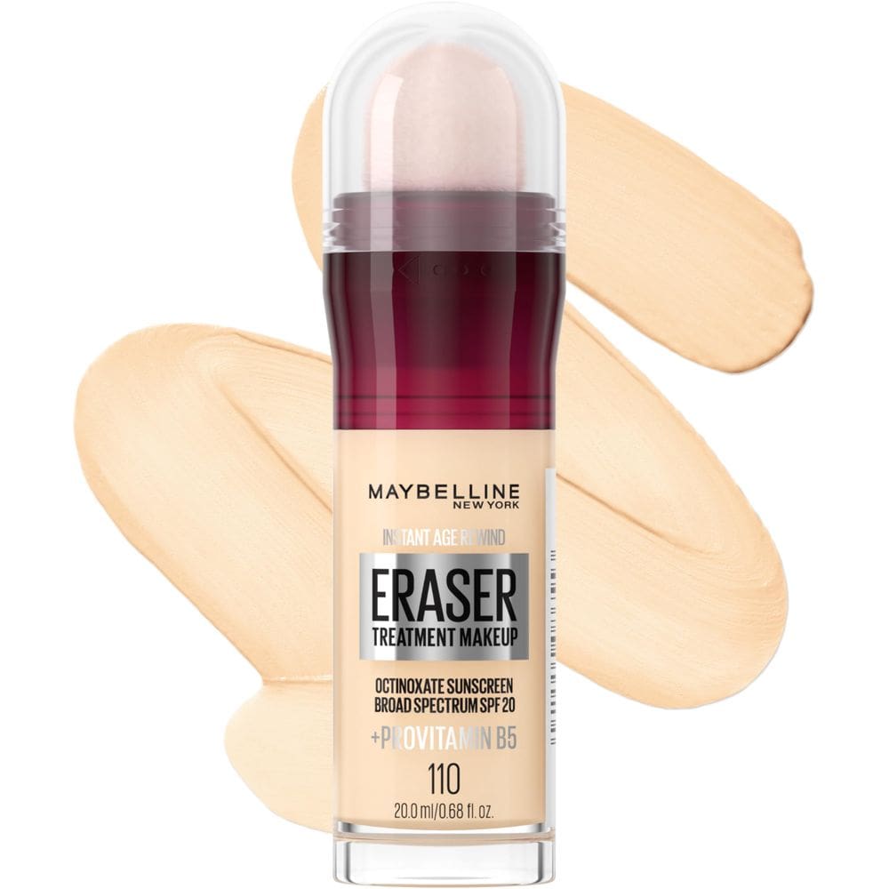 Borracha Instant Age Rewind Eraser 110 SPF 20 da Fundação Maybelline
