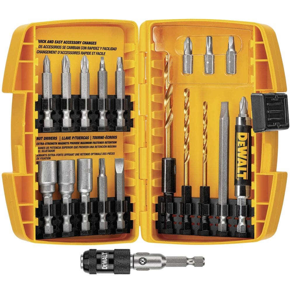 Conjunto de chaves de fenda DEWALT Rapid Load Tin de 20 peças DW2503