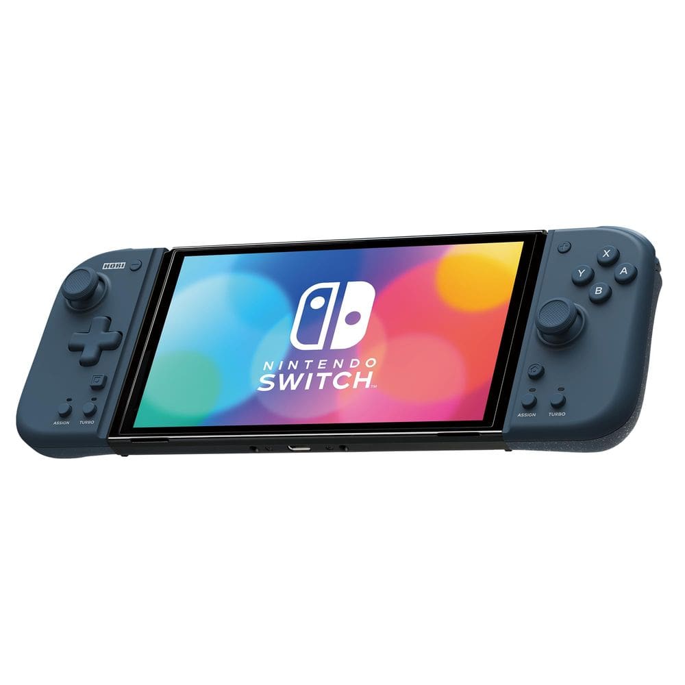 Controlador HORI Nintendo Switch Split Pad compacto azul meia-noite