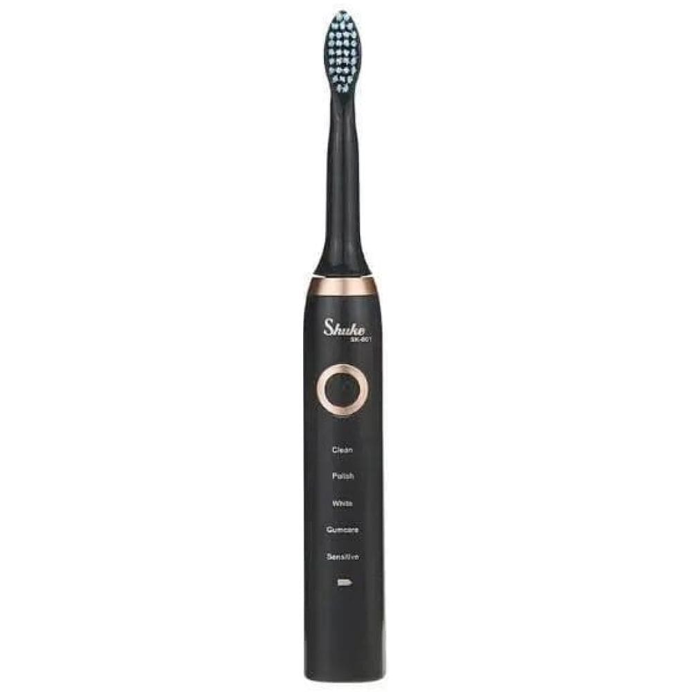 Kit Duas Escovas De Dente Elétricas, Uma Rosa E Outra Preta.