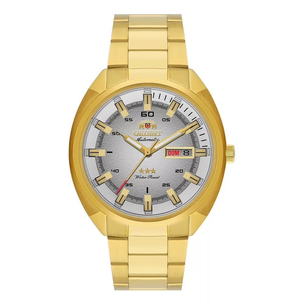 Relógio Orient Automático Masculino Nh3gg006 S1kx Dourado