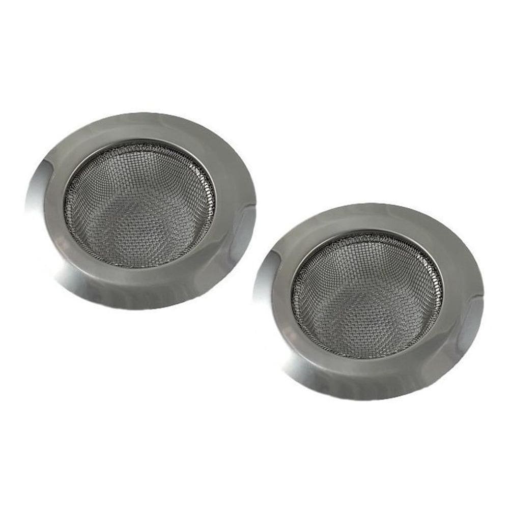 Kit Ralo Inox Grande 11,5 Cm Bestfer Pia Cozinha 2 Unidades