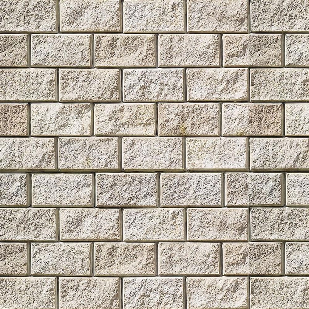 Papel Parede Pedra Tijolos Claros Autocolante Sala Lavável