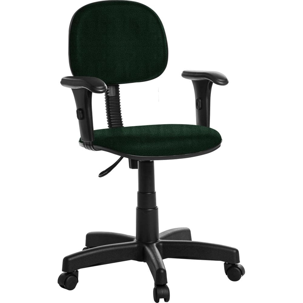 Cadeira de Escritório Giratória Verde 110kg