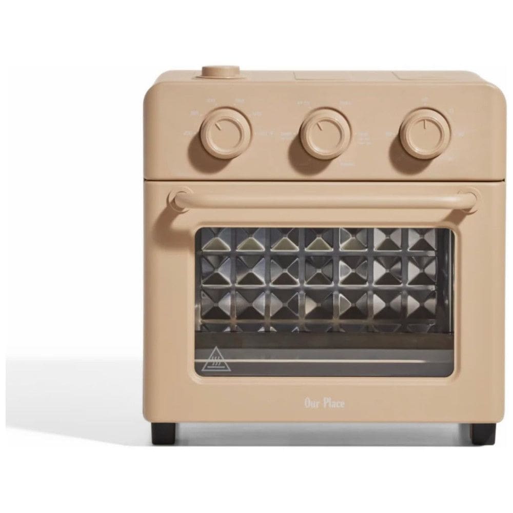Forno Elétrico de Bancada a Vapor 6 em 1, 12L com Pré-Aquecimento Rápido e Multifuncional, 110V 1400W, Our Place, Marrom