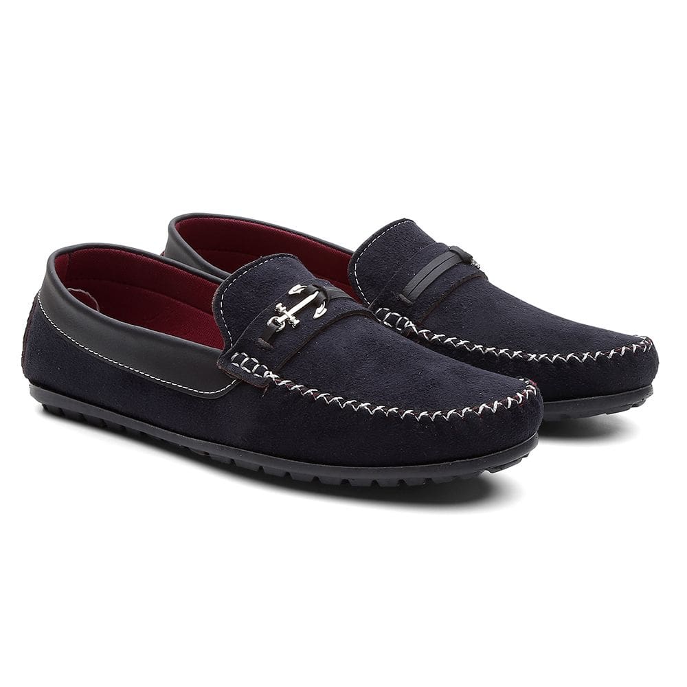 Dockside Mocassim Masculino Drive Detalhe Ancora Solado Borracha Confortavel Basico Dia a Dia