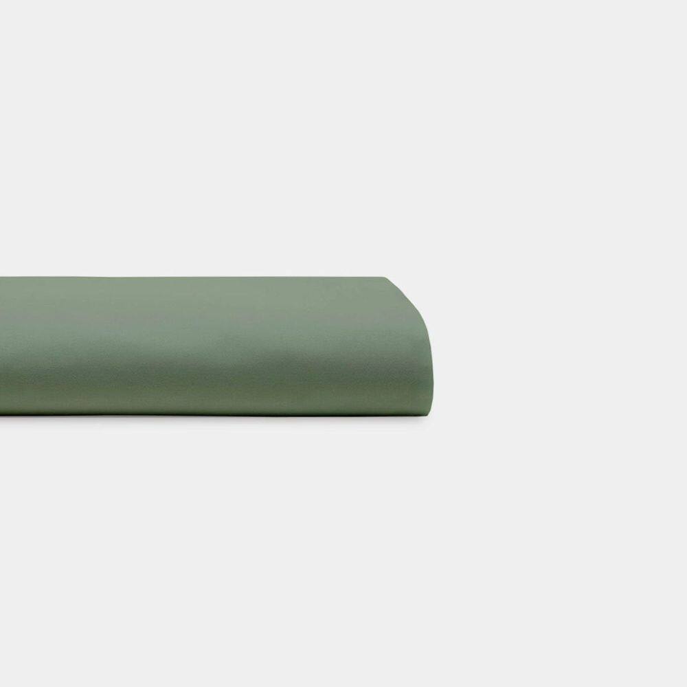 Lençol Com Elástico Sofee De Malha Solteiro 88x188x30cm - Kacyumara - Verde
