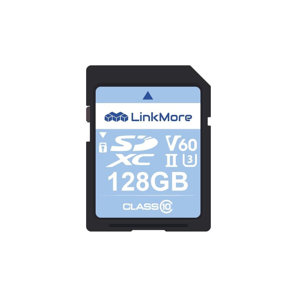 Cartão SD LinkMore XV26 128GB SDXC UHS-II C10 U3 V60 4K 8K