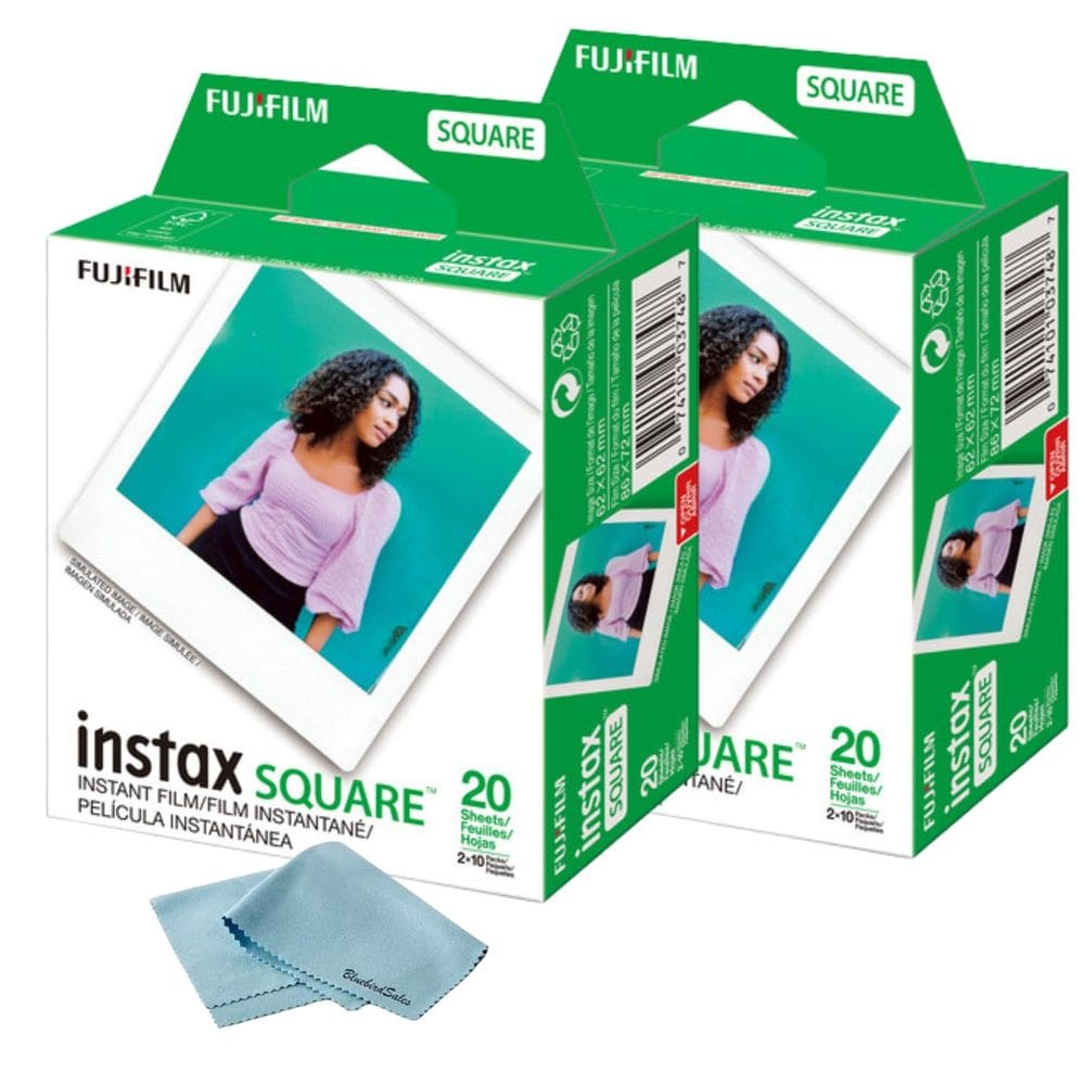 Exposições de filme instantâneo Fujifilm Instax Square 40 (40 folhas)