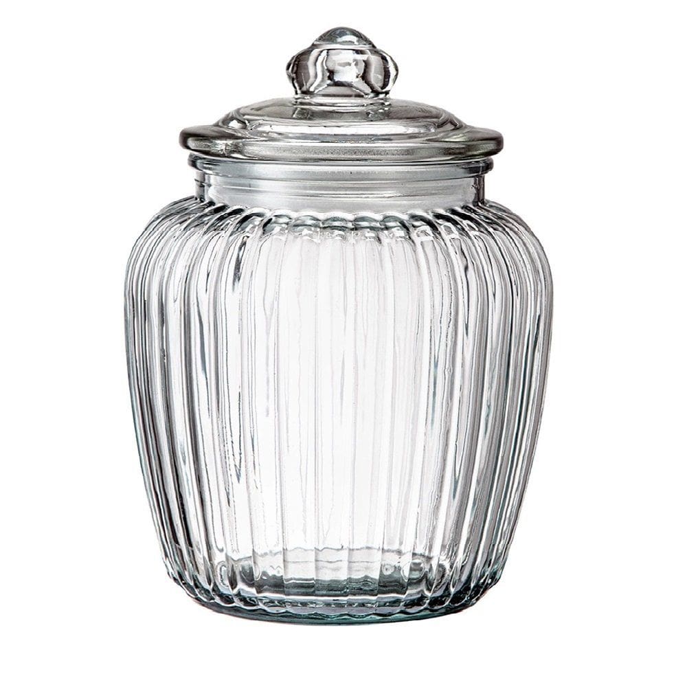 Pote de Vidro Porta Mantimentos com Tampa Vedação Hermética - 1400ML