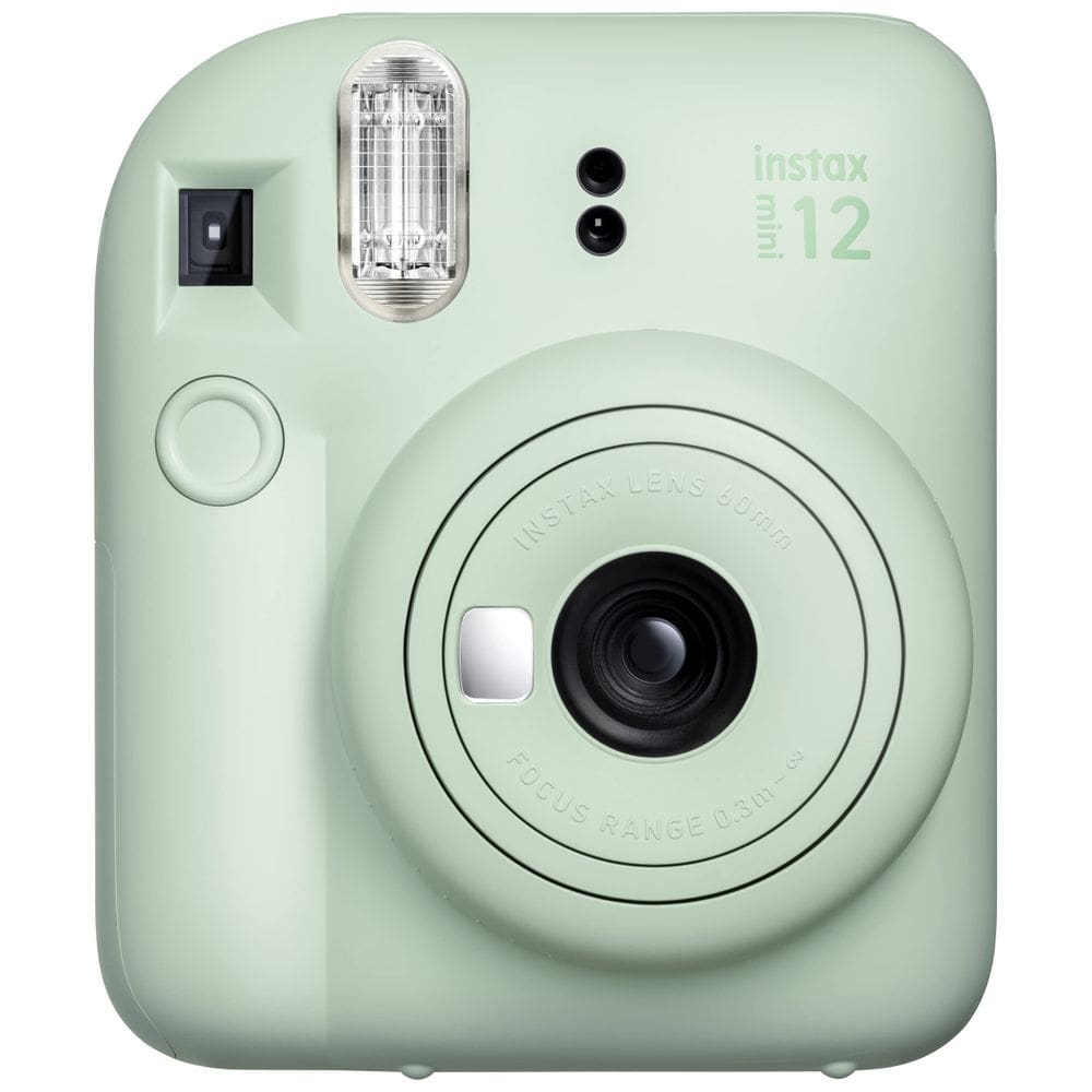 Câmera de filme instantâneo Fujifilm Instax Mini 12 Mint Green