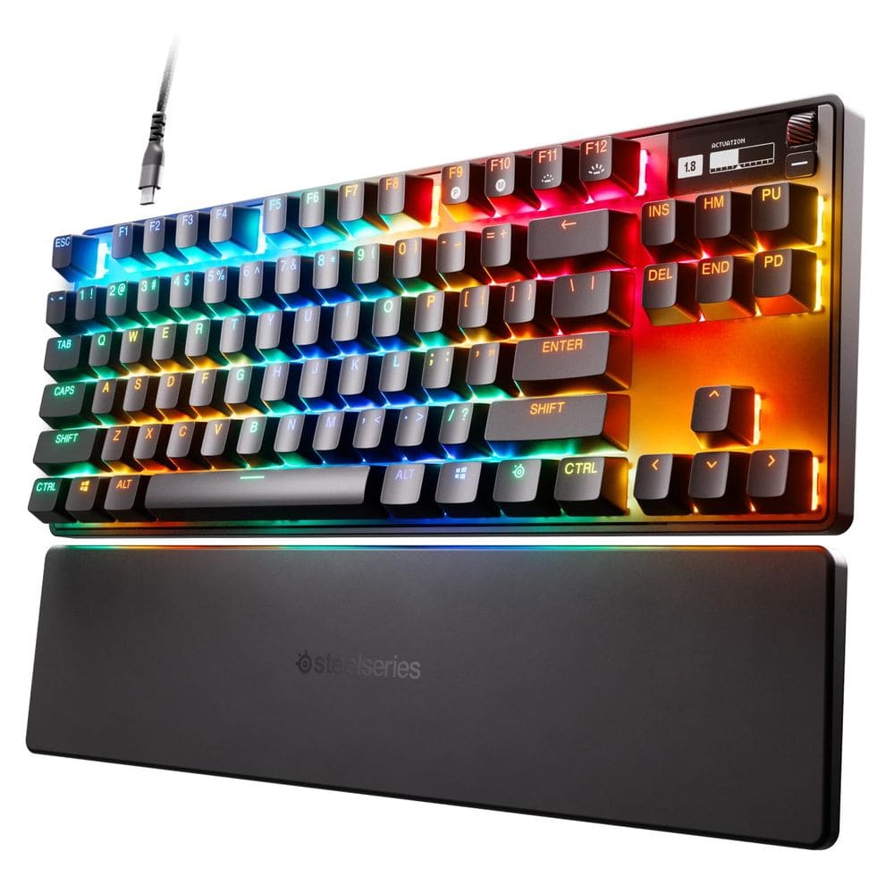 Teclado para jogos SteelSeries Apex Pro TKL HyperMagnetic 2023