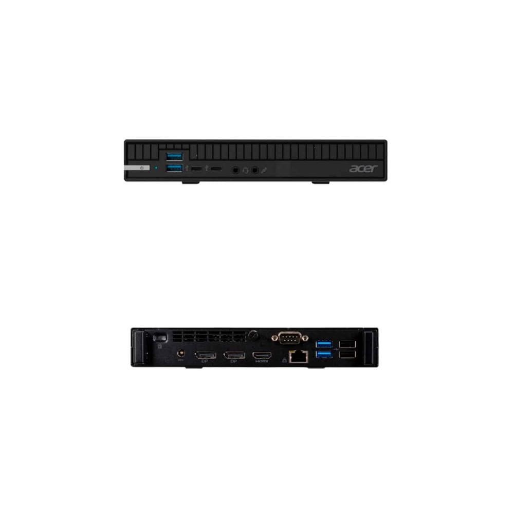 Mini PC Acer, Core i5-12400T, Memória 8GB, SSD 256GB, Wi-Fi 6E e Bluetooth 5.3, Windows 11 Professional 64-bits