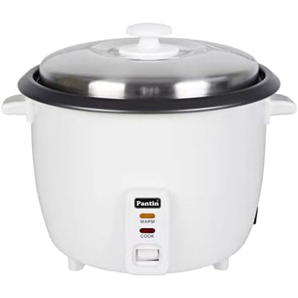 Panela de Arroz Elétrica 2.8L Multifuncional com Desligamento Automático, 1000W, 110v, PANTIN PT RC 25, Branco