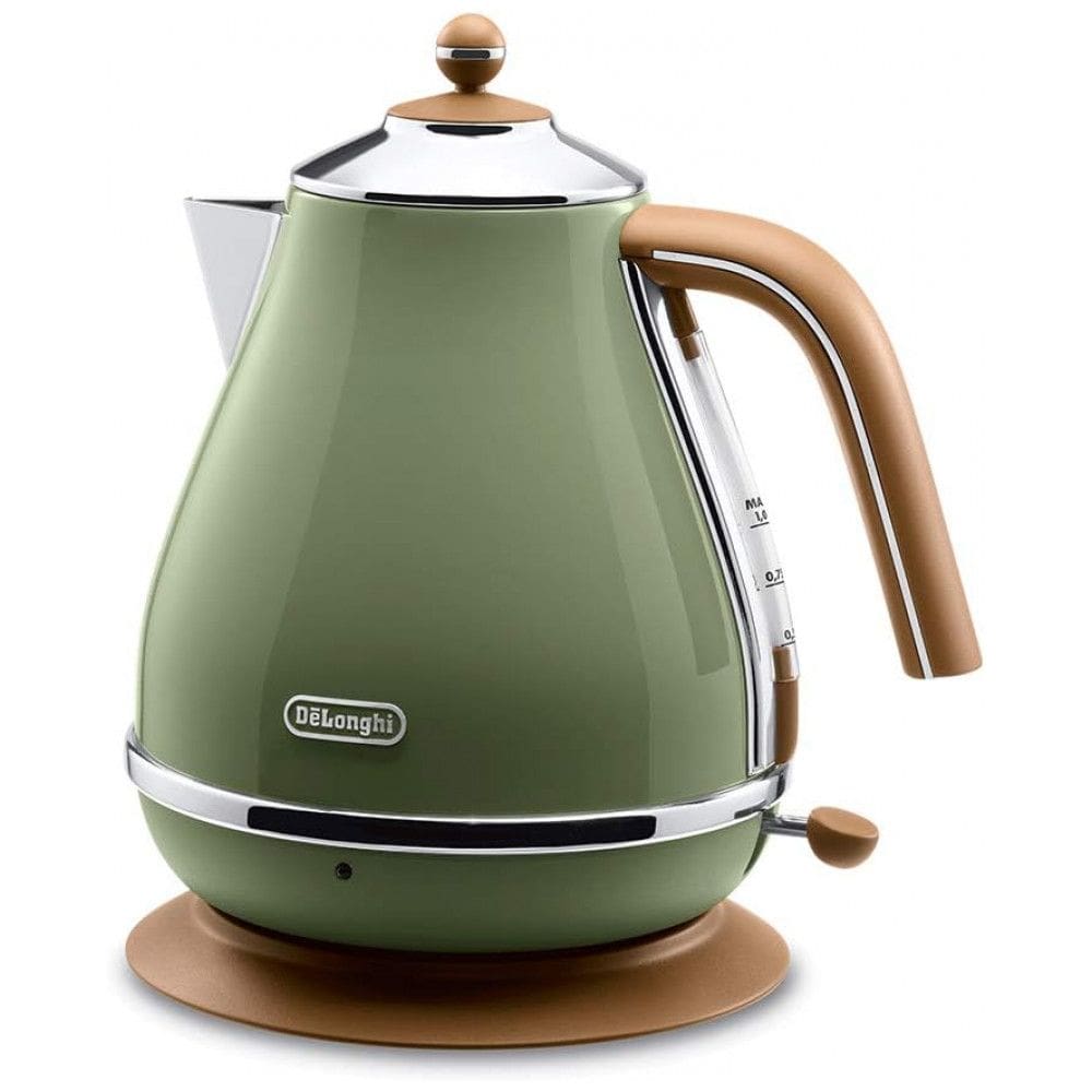 Chaleira Elétrica ICONA Vintage, 1L, 110v, DELONGHI KBOV1200J GR, Verde