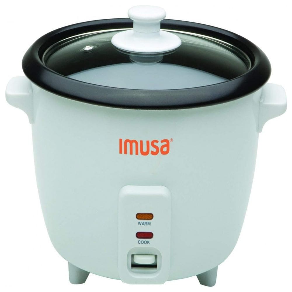 IMUSA Panela Elétrica de Arroz, 1,4 L, 400 W, 110V, branca