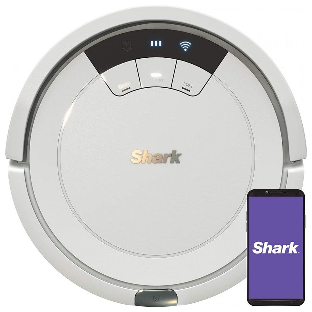 Aspirador de Pó Robô ION, com Wi Fi e comando de voz, branco, 110v, SHARK AV752, Branco
