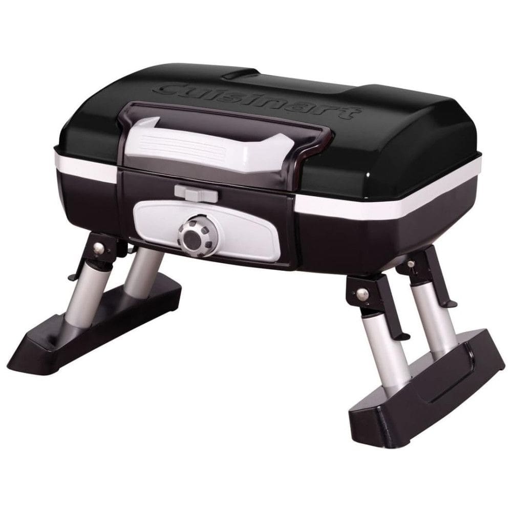 Grill, Churrasqueira Petit Gourmet Portátil, Gás, CUISINART CGG 180TB, Preto