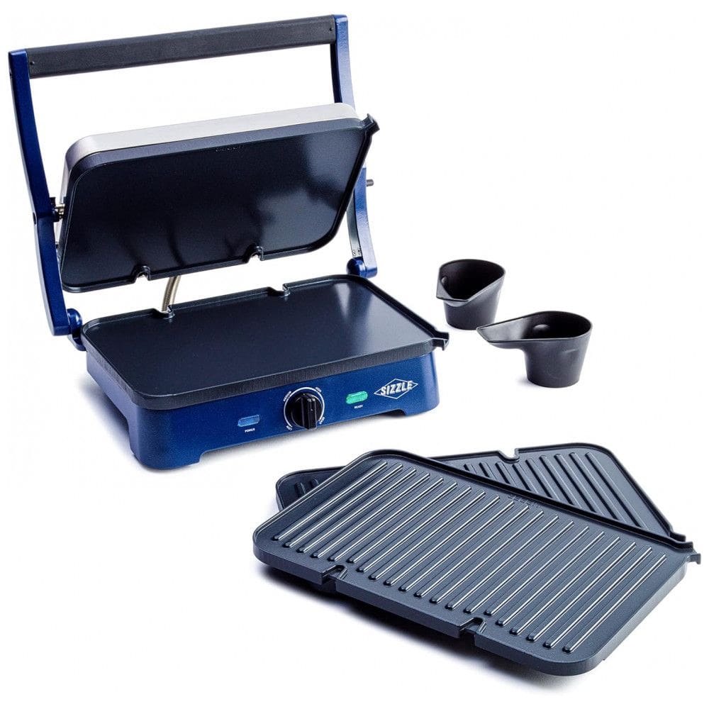 Sanduicheira Antiaderente 2 Fatias, 110v, BLUE DIAMOND CC002899 001, Azul