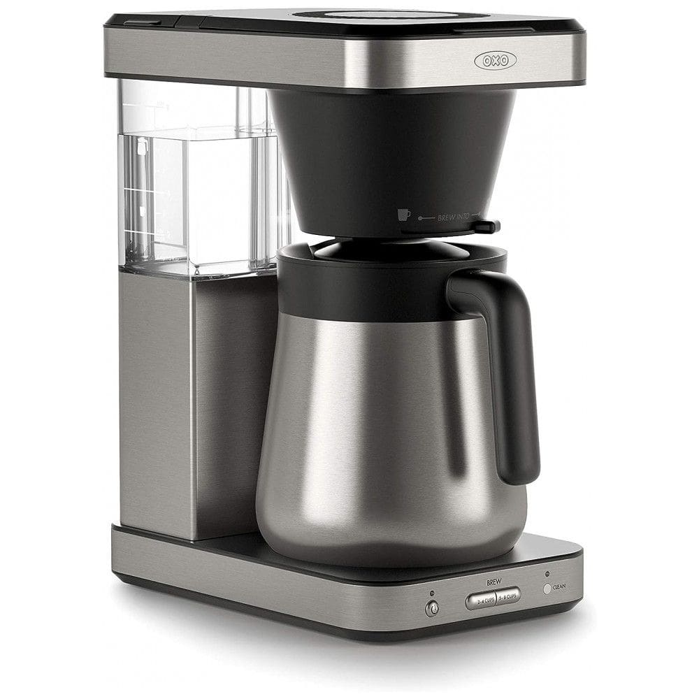 Cafeteira Elétrica Programável 1.9L em Aço Inoxidável, 1400W, 110v, OXO 8718800, Prateado