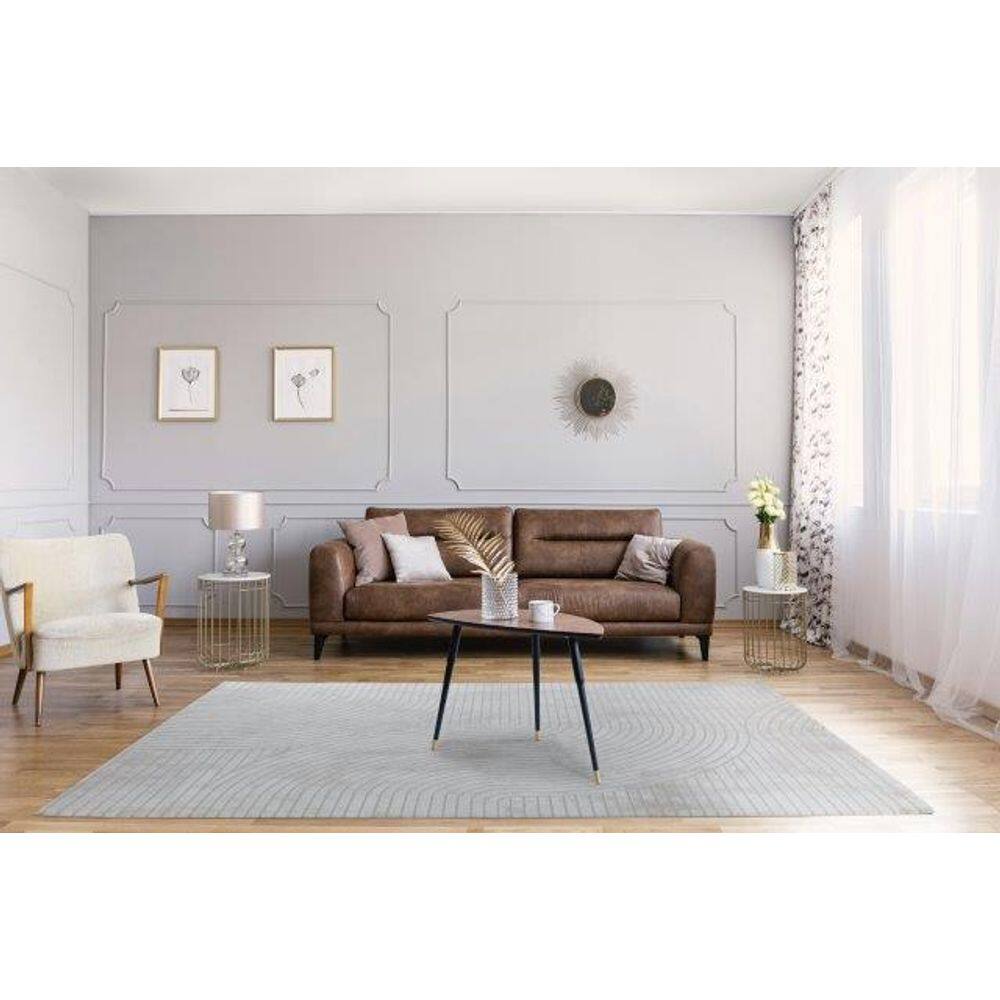 Tapete Turco Sala Sofisticato 01- 250 x 300cm Off White/Cinza