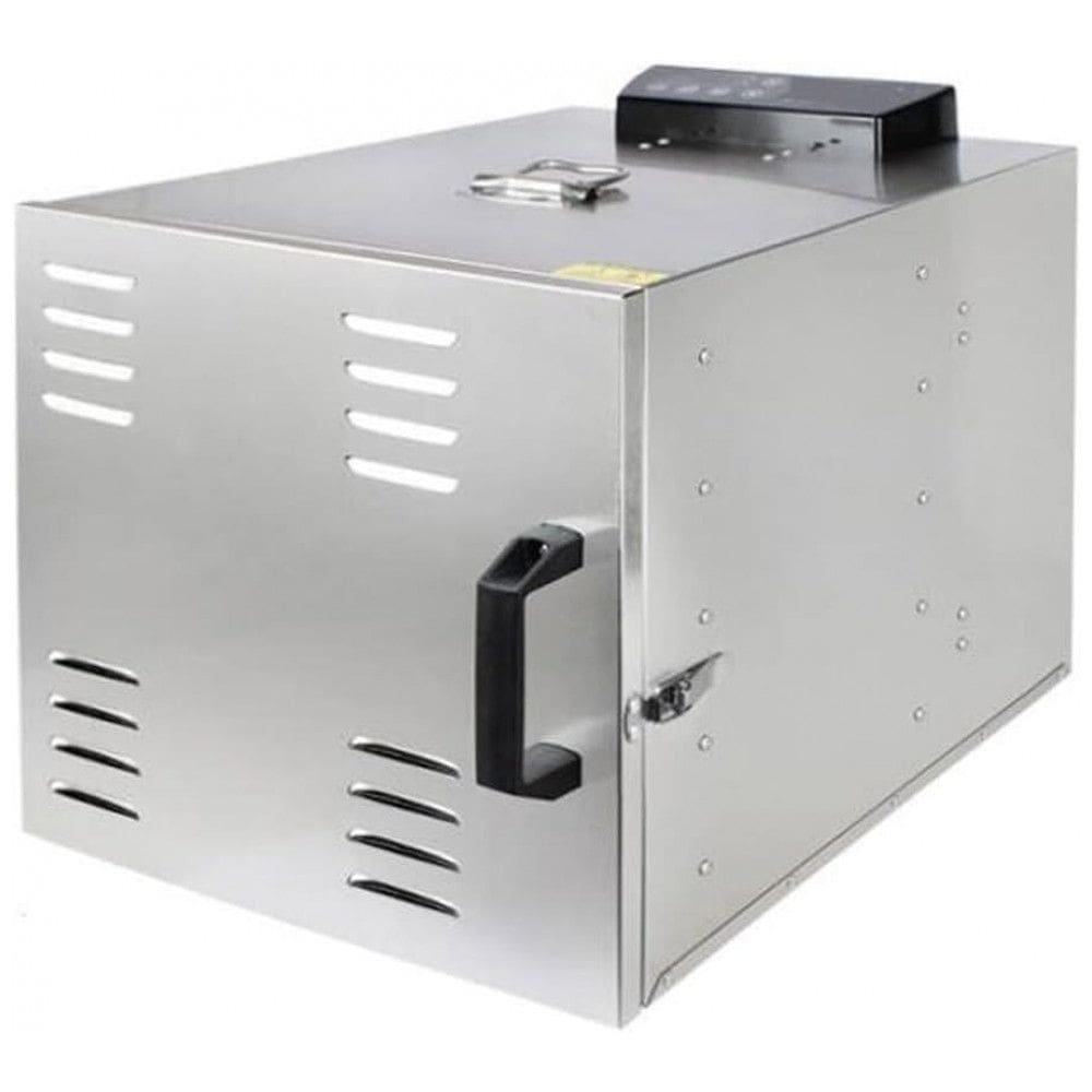 Desidratador de Alimentos Profissional com 10 Bandejas em Aço Inoxidável, 110V 800W, TECHTONGDA