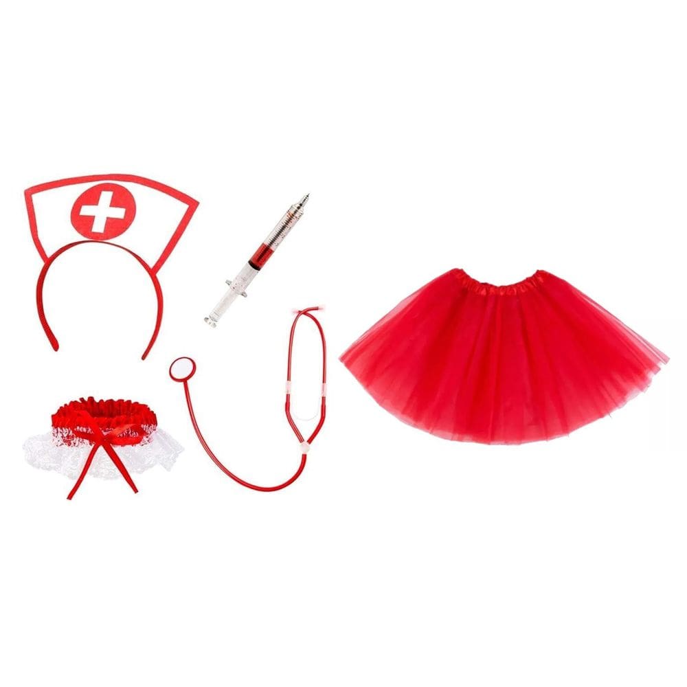 Fantasia De Enfermeira Adulto Festas Carnaval Halloween
