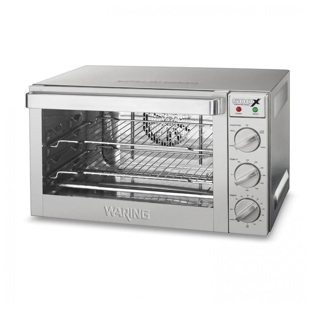 Forno Elétrico de Bancada Profissional, 110V 1700W, Aço Inoxidável, Waring WCO500X, Prata