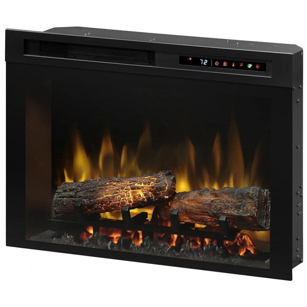 Lareira Elétrica de Embutir A58x84L com Controle Remoto e Chamas Multicolorida, 110V, Dimplex XHD33L, Preta