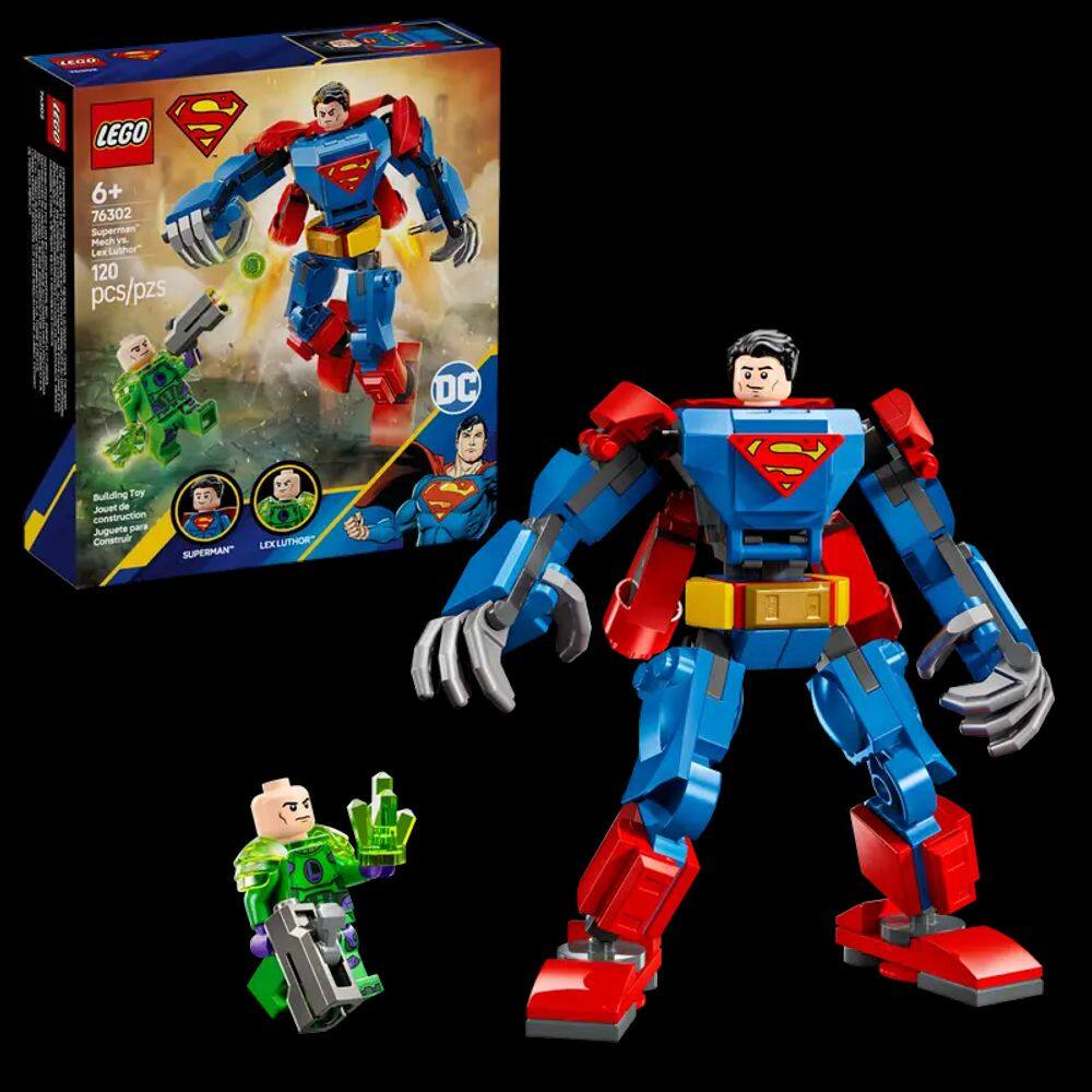 Bloco de Montar - Robo do Superman vs Lex Luthor - LEGO DO BRASIL