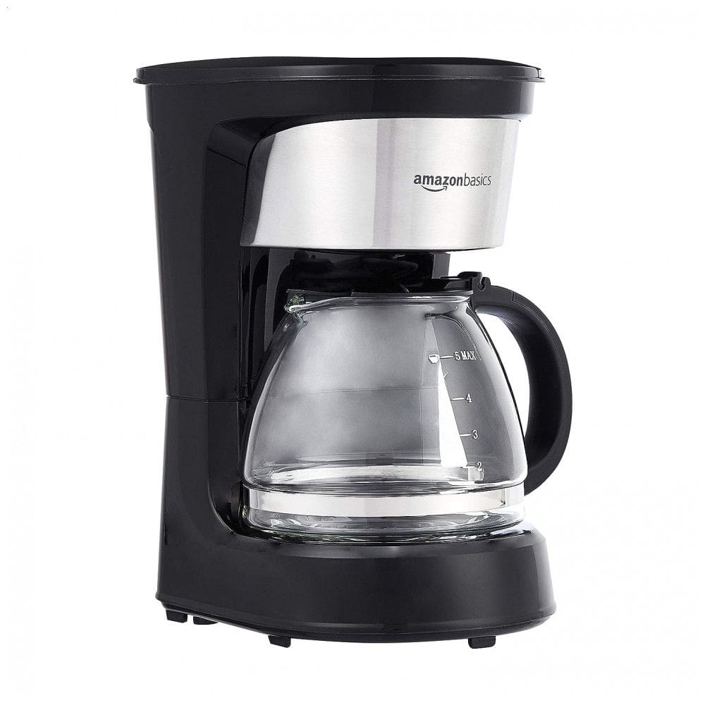 Cafeteira 5 xícaras com Filtro Reutilizável, 110V, , Preta