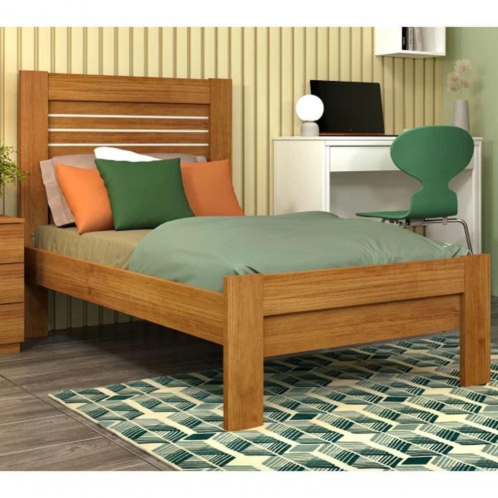 Cama Solterio Safira Cinamomo - Tcil Móveis